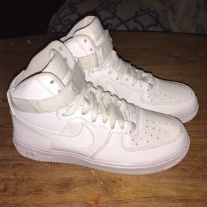 High top Air Force 1s